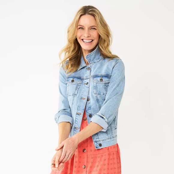 Sonoma Jackets & Blazers - 🌟 BNWOT Women's Sonoma Goods For Life® Crop Jean Jacket!